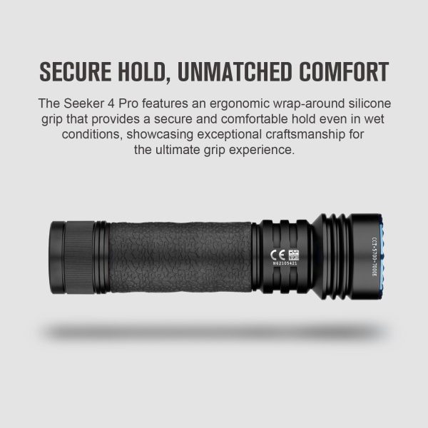 Olight Seeker 4 Pro Powerful Rechargeable Led Torch - Image 7