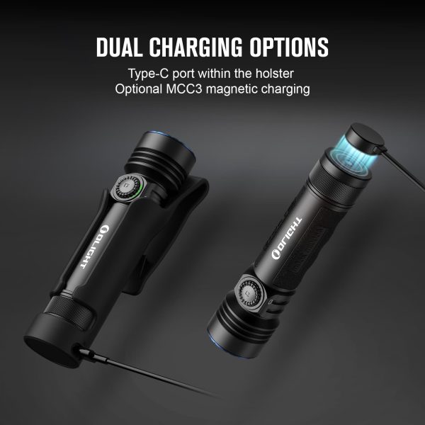 Olight Seeker 4 Pro Powerful Rechargeable Led Torch - Image 4