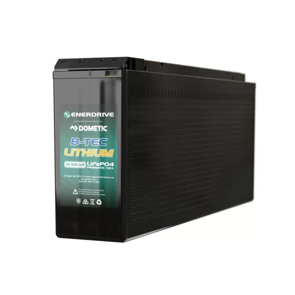 B-TEC 12V 100Ah Slimline Lithium Battery