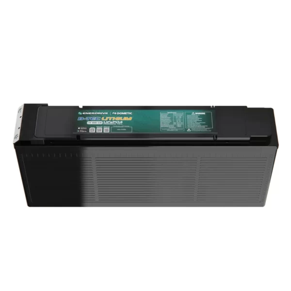 B-TEC 12V 100Ah Slimline Lithium Battery - Image 3