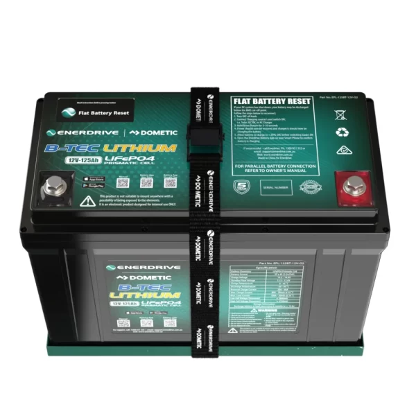 B-TEC 12V 125Ah G2 Lithium Battery - Image 2