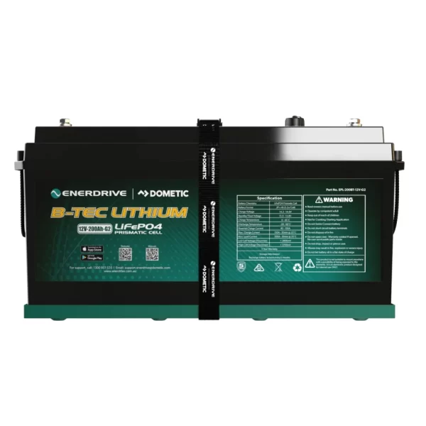 B-TEC 12V 200Ah G2 Lithium Battery - Image 8