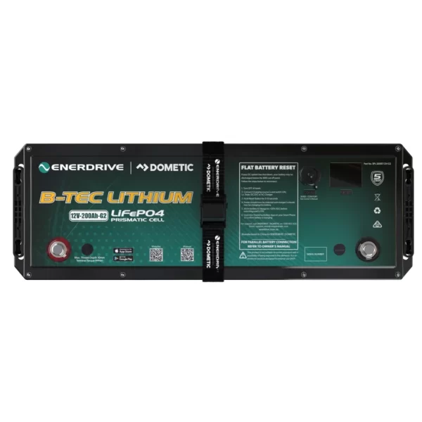 B-TEC 12V 200Ah G2 Lithium Battery - Image 2