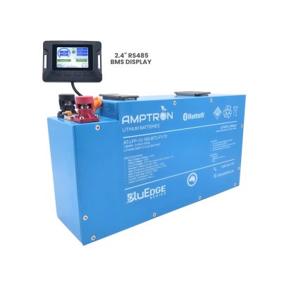 12V 100Ah / 200A Continuous Discharge BluEdge SLIMLINE LiFePO4 Battery with Bluetooth + RS485 + CANbus