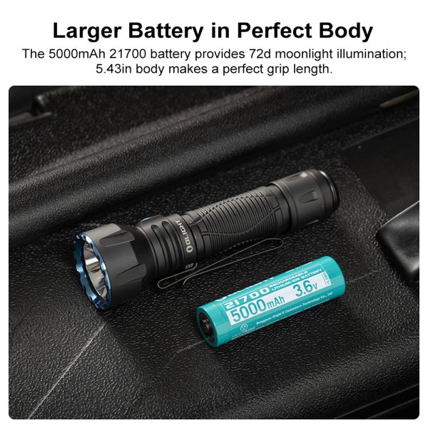 Olight Javelot 1350 Lumens Portable Long Range EDC Torch - Image 5
